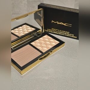 MAC Sculpt & Glow DuoHighlight Contour Palette/ 0.12 oz NIB